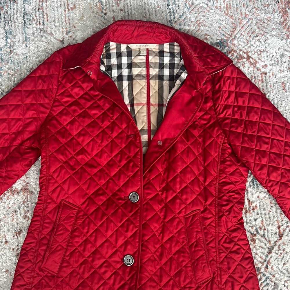 Burberry Copford Nova Check Quilted Jacket